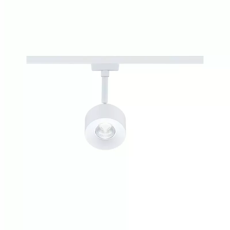 URail Schienenstrahler, 680 lm, 7,4 W, 4000 K, dimmbar, 230 V, Signalweiß