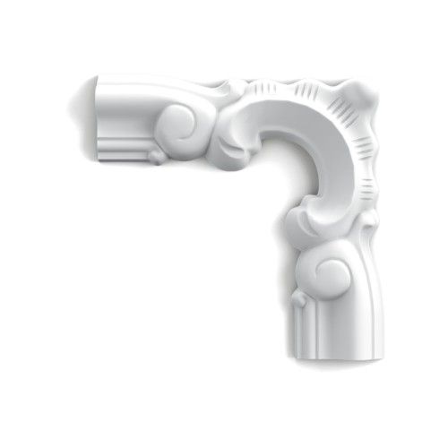 P8030D ORAC Corner for P8030 Durofoam L13.2 x H1,7 x L13,2 cm ORAC DECOR 1 - Cimaise Tableau