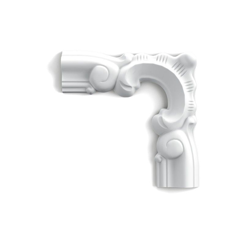 P8030D ORAC Corner for P8030 Durofoam L13.2 x H1,7 x L13.2 cm ORAC DECOR 1 - Cimaise Tableau 