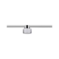 Foco individual URail Spot para riel Topa Dot, 350 lm, 4,9 W, 4000 K, regulable, 230 V, acabado cromado, transparente y satinado - système d'accrochage et décoration - détail 2