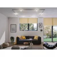 URail Spot on track Topa Dot Individual Spot 350lm 4.9W 4000K Dimmable 230V Chrome, Clear, Satin - système d'accrochage et décoration - détail 6