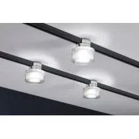 URail Spot on track Topa Dot Individual Spot 350lm 4.9W 4000K Dimmable 230V Chrome, Clear, Satin - système d'accrochage et décoration - détail 7