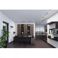 Foco individual URail Spot para riel Topa Dot, 350 lm, 4,9 W, 4000 K, regulable, 230 V, acabado cromado, transparente y satinado - système d'accrochage et décoration - détail 9