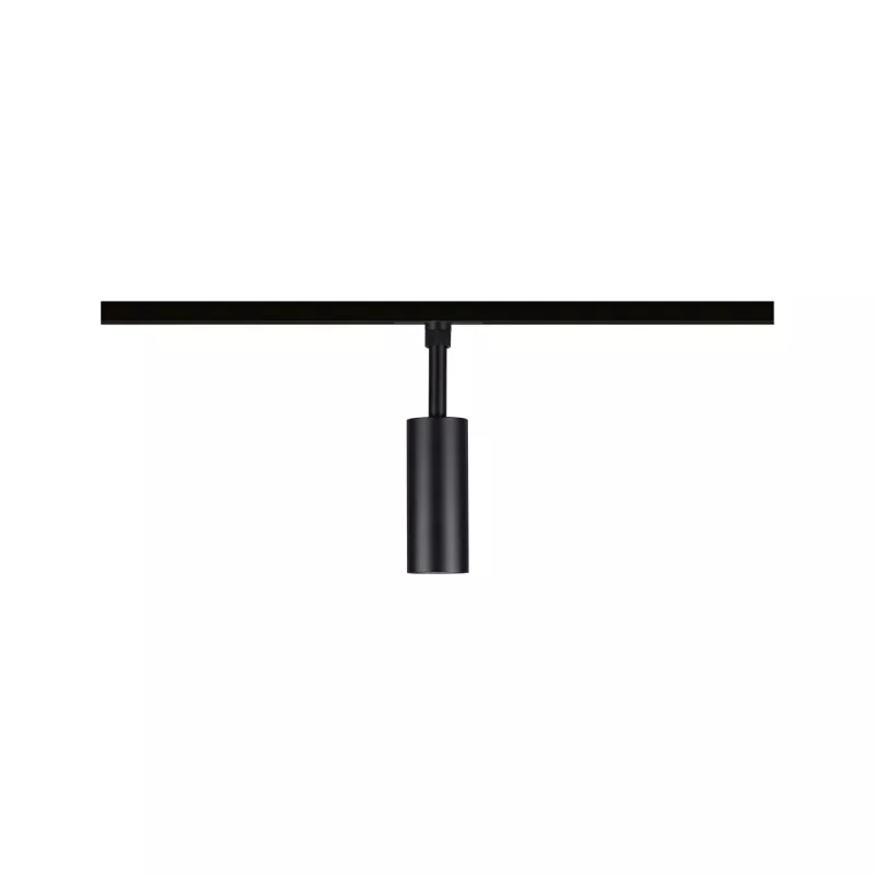 URail Spot sur rail Tubo Spot individuel 200lm 4W 2700 - 4000K 230V Noir mat