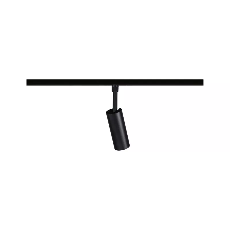 Foco individual URAil Track Spot Tubo 200lm 4W 2700 - 4000K 230V Negro mate