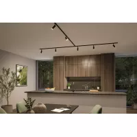 Foco individual URAil Track Spot Tubo 200lm 4W 2700 - 4000K 230V Negro mate - système d'accrochage et décoration - détail 15