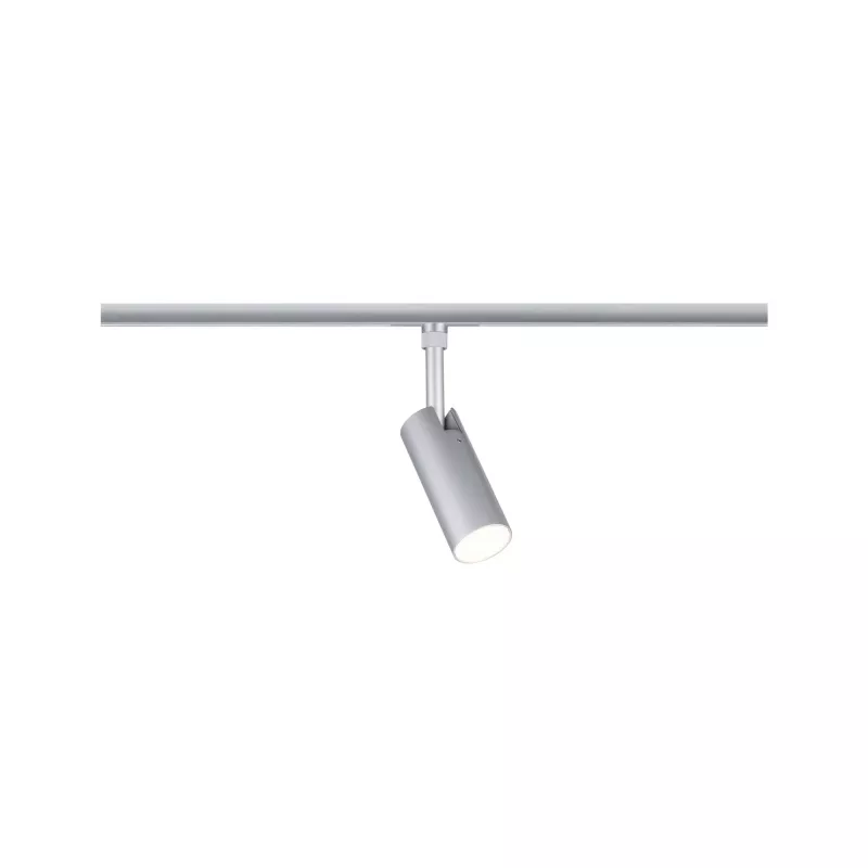 URail Schienenstrahler Tubo Einzelstrahler 300 lm 4 W 2700–4000 K 230 V Mattchrom