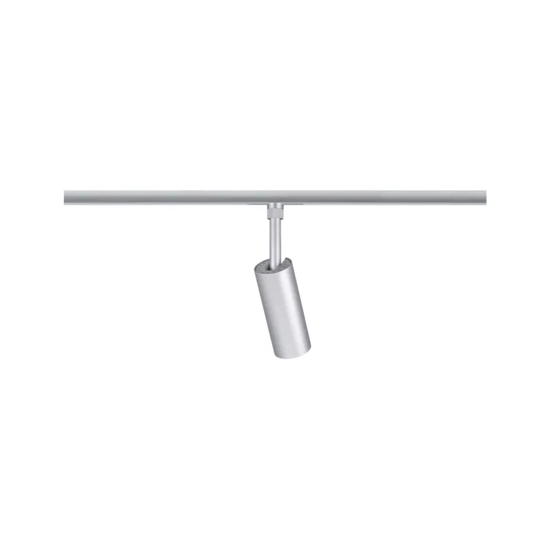 URail Schienenstrahler Tubo Einzelstrahler 300 lm 4 W 2700–4000 K 230 V Mattchrom