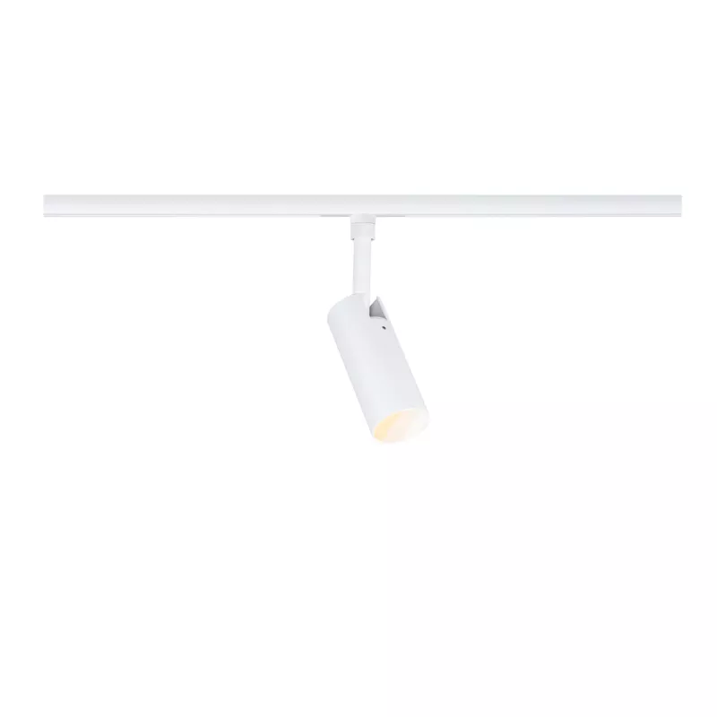 URail Spot sur rail Tubo Spot individuel 320lm 4W 2700 - 4000K 230V Blanc signal - système d'accrochage et décoration