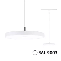 URail Pendelleuchte Hildor, 3-stufig dimmbar, 850 lm, 15 W, 3000 K, 230 V, weiß - système d'accrochage et décoration - détail 3