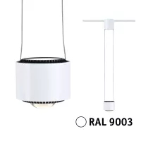 URail Suspension Aldan 750lm 8,5W 3000K gradable 230V Blanc signal - système d'accrochage et décoration - détail 2
