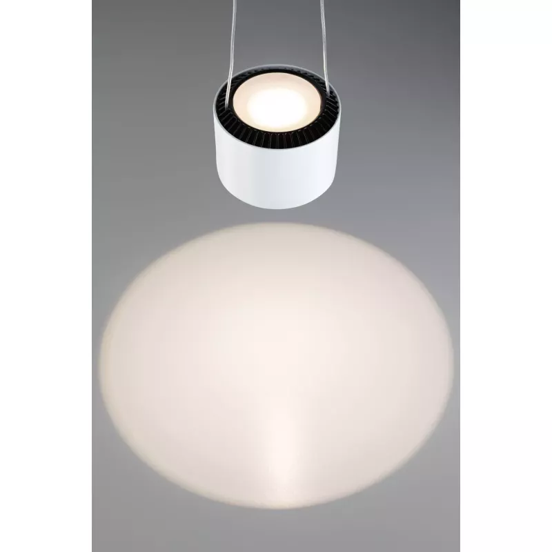 URail Pendant Lamp Aldan 750lm 8.5W 3000K dimmable 230V Signal white