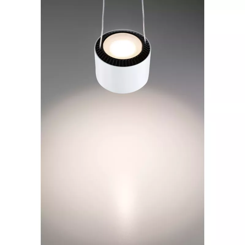 URail Pendant Lamp Aldan 750lm 8.5W 3000K dimmable 230V Signal white