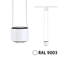 Lámpara colgante URail Aldan 750lm 8.5W 4000K regulable 230V color blanco señal - système d'accrochage et décoration - détail 2