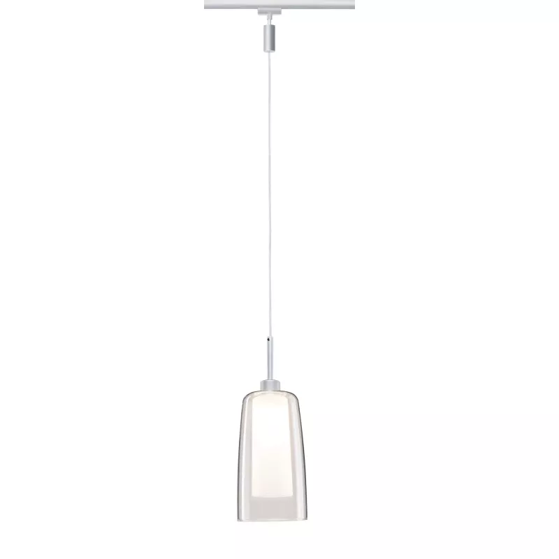URail Suspension Arido II GU10 560lm 5W 2700K 230V Mattchrom, Klar, Satin