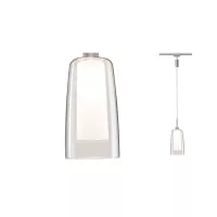 URail Suspension Arido II GU10 560lm 5W 2700K 230V Mattchrom, Klar, Satin - système d'accrochage et décoration - détail 6