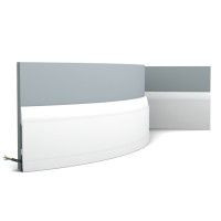 SX104F ORAC Plinthe flexible Flex L200 x H14,8 x L1,7 cm ORAC DECOR 3 - Cimaise Tableau
