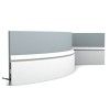 SX118F ORAC Flexible plinth Flexible L200 x H13.8 x L1,8 cm ORAC DECOR 3 - Cimaise Tableau 