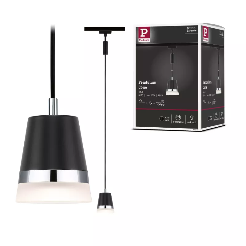 URail Aufhängungskonus GU10 max. 10W dimmbar 230V