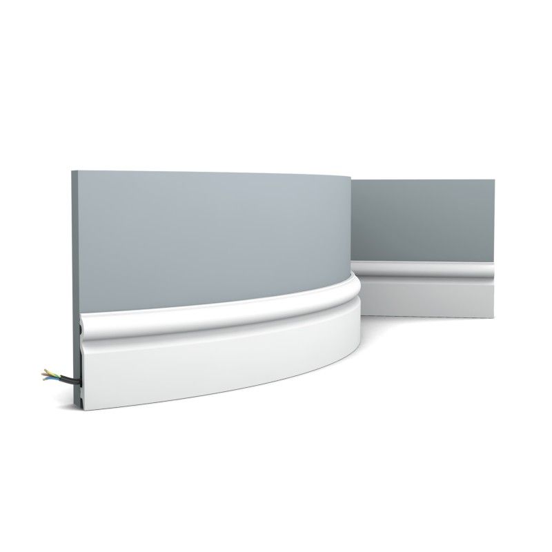 SX137F ORAC Flexibel Plinth Flex L200 x H9.9 x L1,5 cm ORAC DECOR 3 - Cimaise Tableau 