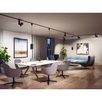 URail Pendelleuchte Corus E27 max. 50W dimmbar 230V Schwarz - système d'accrochage et décoration - détail 5