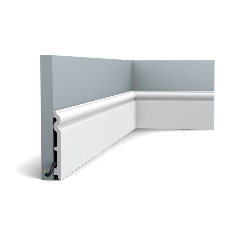 SX138 ORAC Battiscopa Duropolymer L200 x H13,8 x P1,5 cm ORAC DECOR 3 - Cornice Quadro