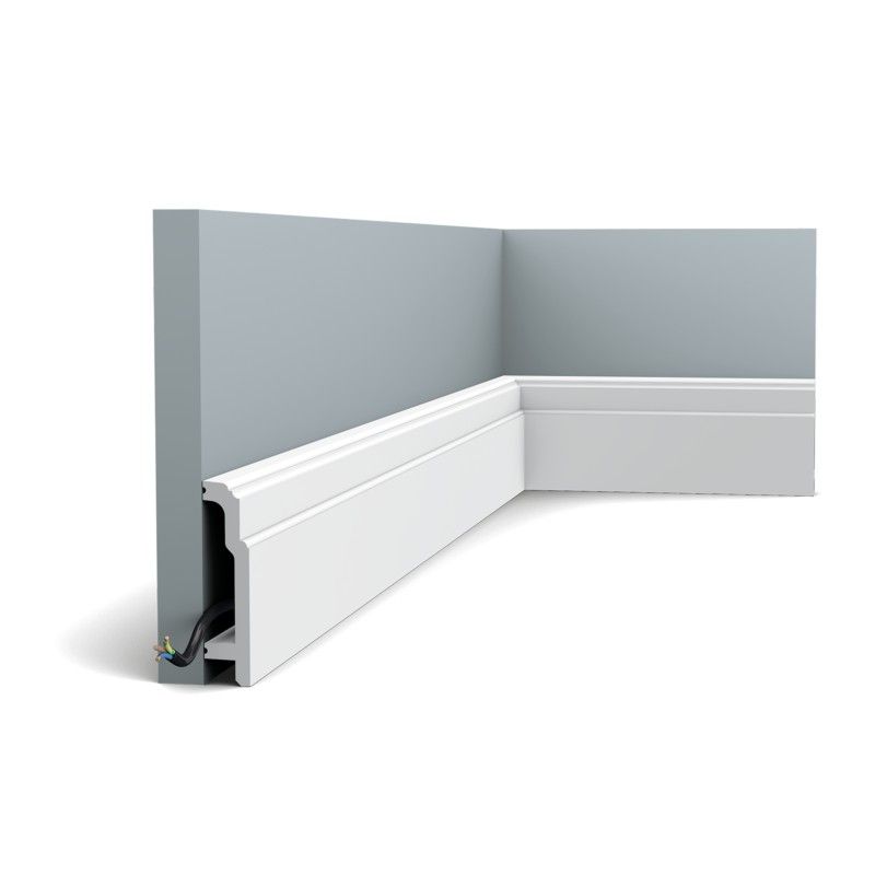 SX155 ORAC Plinthe Duropolymer L200 x H10,8 x L2,5 cm ORAC DECOR 3 - Cimaise Tableau 