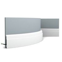 SX155F ORAC Flexible baseboard Flex L200 x H10.8 x L2.5 cm ORAC DECOR 3 - Cimaise Tableau 