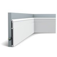 SX156 ORAC Plinthe Duropolymer L200 x H20,2 x L1,6 cm ORAC DECOR 3 - Cimaise Tableau