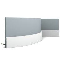 SX157F ORAC Plinth Flex L200 x H6.6 x L1.3 cm ORAC DECOR 7 - Cimaise Tableau 