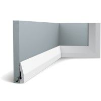 Zócalo de duropolímero ORAC SX159 L200 x H6 x W1,2 cm ORAC DECOR 4 - Cimaise Tableau