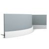 SX162F ORAC Flexible Plinth Flexible L200 x H4 x L1 cm ORAC DECOR 5 - Cimaise Tableau 