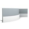 SX163F ORAC Plinthe Flexible Flex L200 x H10,1 x L1,3 cm ORAC DECOR 5 - Cimaise Tableau 