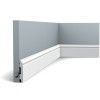 SX165 ORAC Duropolymer Plinth L200 x H6.9 x L1.1 cm ORAC DECOR 3 - Cimaise Tableau 