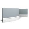 SX165F ORAC Plinthe flexible Flex L200 x H6,9 x L1,1 cm ORAC DECOR 3 - Cimaise Tableau 