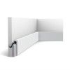 SX171-RAL9003 ORAC Plinth RAL9003 Duropolymer L200 x H10 x L2,2 cm ORAC DECOR 3 - Cimaise Tableau 