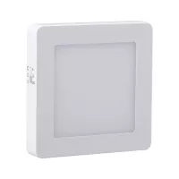 Lámpara nocturna Esby con sensor crepuscular cuadrado, 3000K, 0,7 lm - système d'accrochage et décoration - détail 4