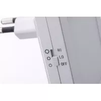Veilleuse Esby avec capteur crépusculaire carré 3000K 0,7lm - système d'accrochage et décoration - détail 11