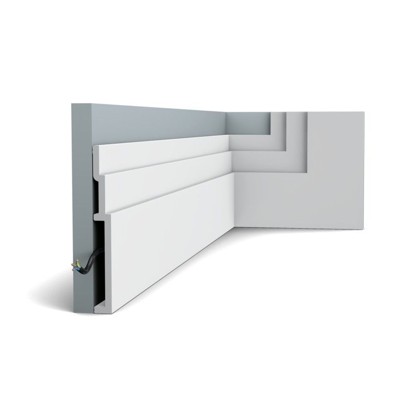 SX181 ORAC Duropolymer Plinth L200 x H20 x L2,2 cm ORAC DECOR 4 - Cimaise Tableau 