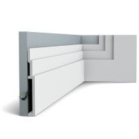 SX181 ORAC Duropolymer Plinth L200 x H20 x L2,2 cm ORAC DECOR 4 - Cimaise Tableau 