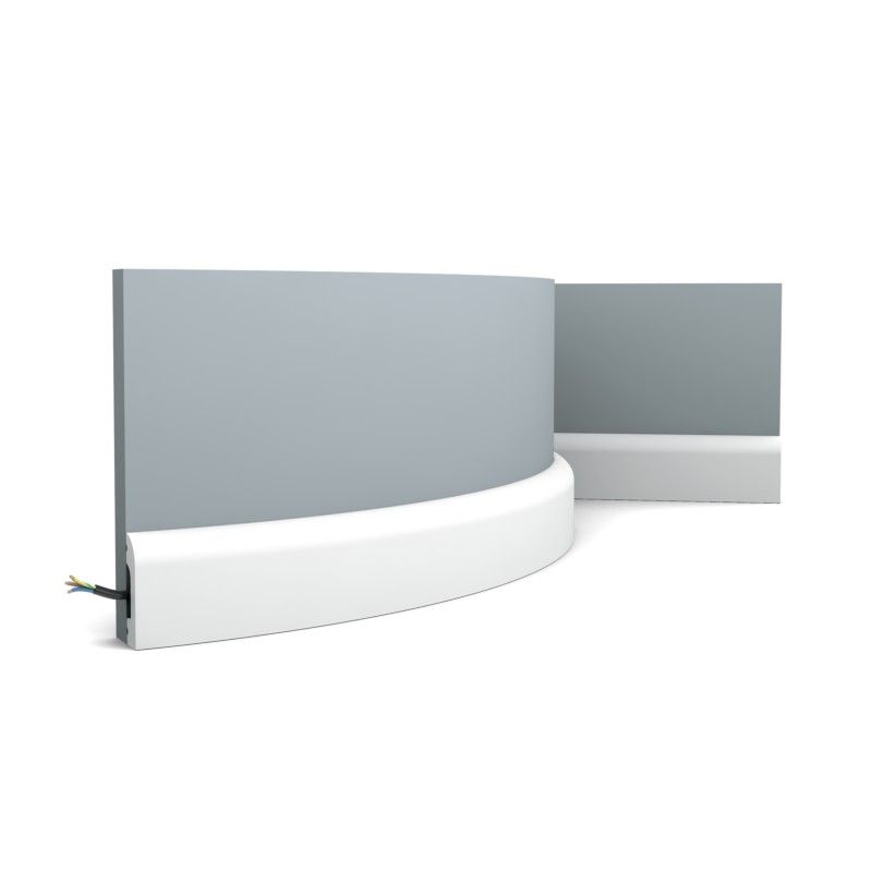 SX182F ORAC Plinthe Flexible Flex L200 x H5 x L1,3 cm ORAC DECOR 5 - Cimaise Tableau 