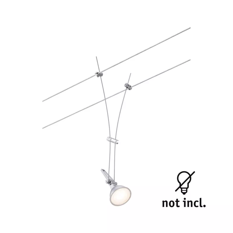 CorDuo Comet Spot Cable System, Individual GU5.3, Max. 50W, Dimmable, 12V - système d'accrochage et décoration