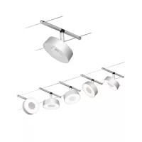 CorDuo Système sur câbles LED Circle Kit de base 5x180lm 5x5W 3000K 230/12V - système d'accrochage et décoration - détail 8
