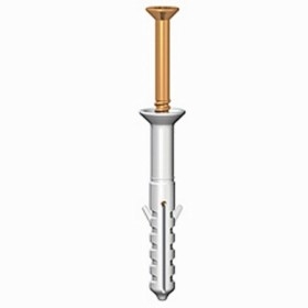 Set of 6 dowels + screws - artiteq picture rail screws ARTI TEQ 2 - Cimaise Tableau