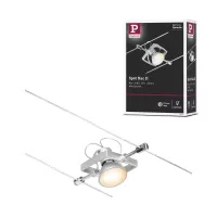CorDuo Système sur câbles Mac II Spot individuel GU5,3 max. 10W 12V - système d'accrochage et décoration - détail 7