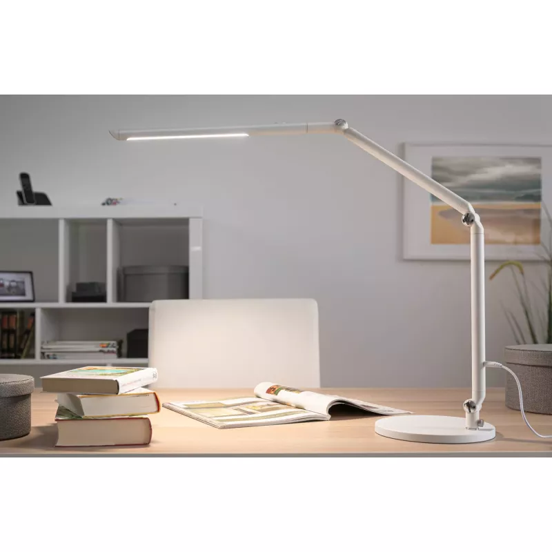 Lampe de bureau LED 3-Step-Dim FlexBar White Switch 700lm PAULMANN 48 - Cimaise Tableau 