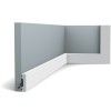 SX162-RAL9003 ORAC Plinth RAL9003 Duropolymer L200 x H4 x L1 cm ORAC DECOR 3 - Cimaise Tableau 