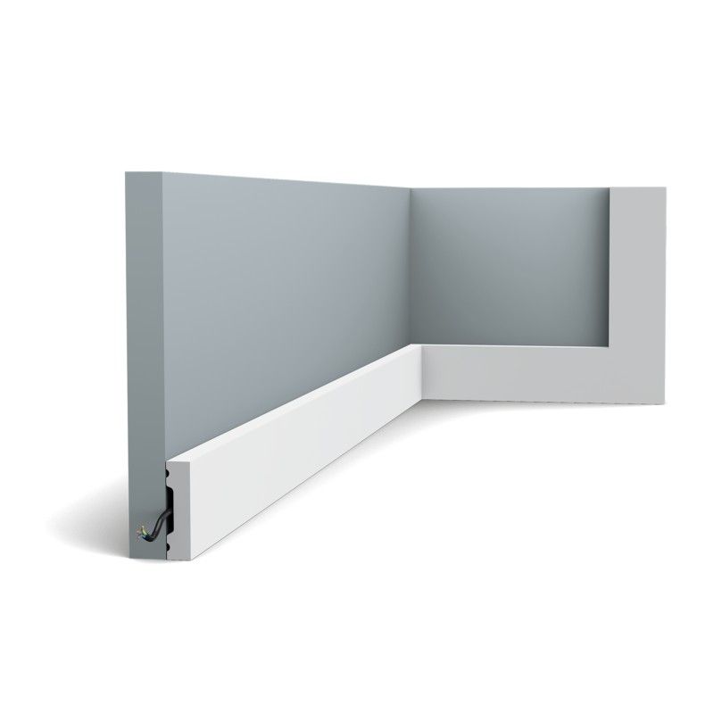 SX162-RAL9003 ORAC Plinth RAL9003 Duropolymer L200 x H4 x L1 cm ORAC DECOR 3 - Cimaise Tableau 