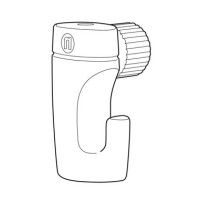 Crochet Newly H50 - 5kg - sospensione per quadri da cornice Newly Newly 3 - Cimaise Tableau 