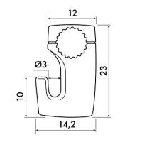 Crochet Newly H50 - 5kg Newly Newly 4 - Cimaise Tableau 